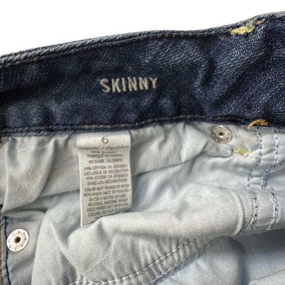 American Eagle Skinny Jeans Women’s Size 6 Low Rise - Picture 4 of 9